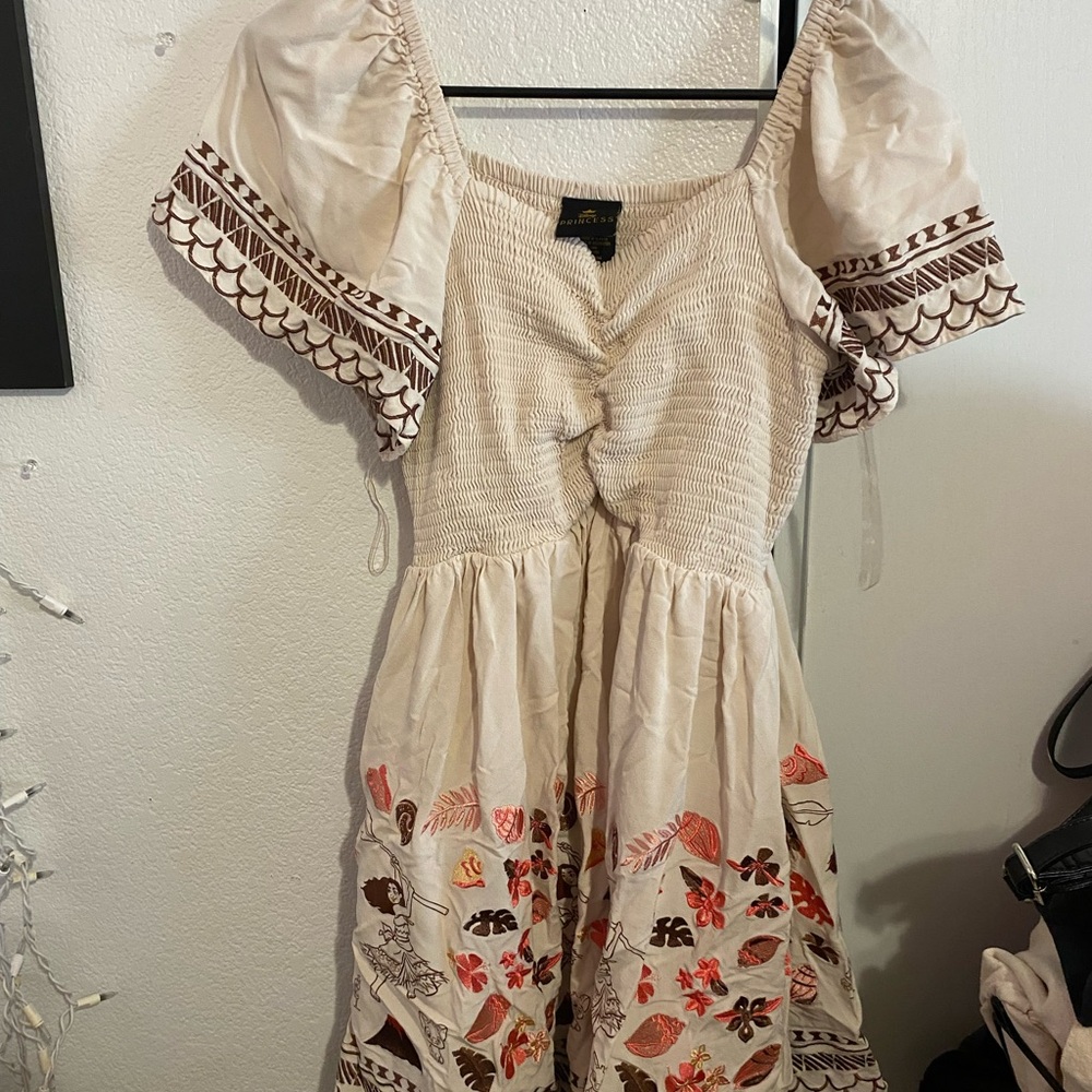 Disney Princess Cream Textured Fabric